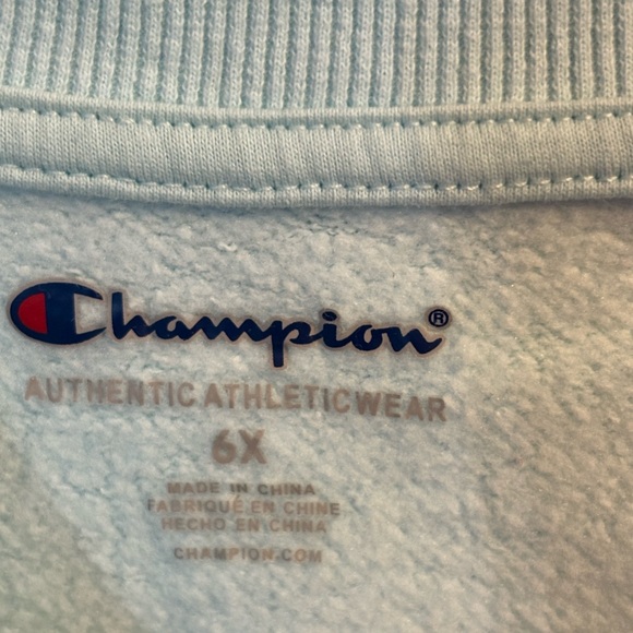 Champion Kids Matching outfit in Light Blue with Multicolor Accents - Picture 5 of 10